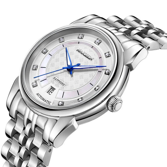 Montre NAKZEN Homme Automatique NH35 - Diamants Lumineux - MEGIR