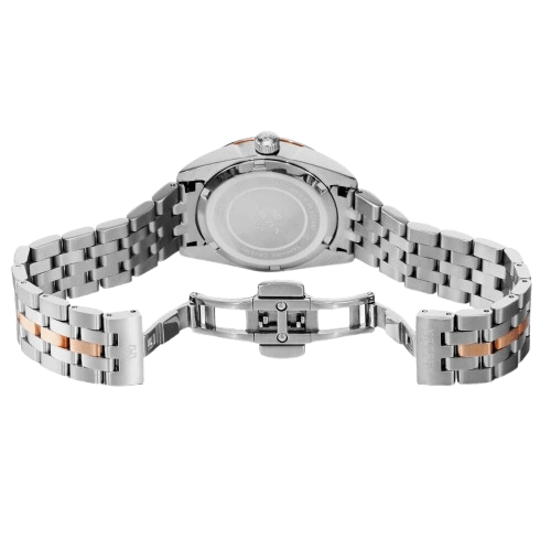 NAKZEN Montre Femme Or Quartz - Diamants Calendrier