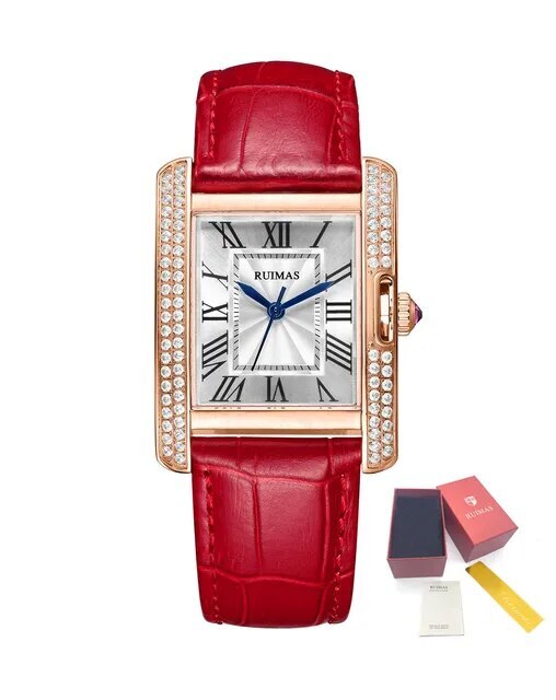 Montre RUIMAS Femme Automatique Cuir Saphir - MEGIR