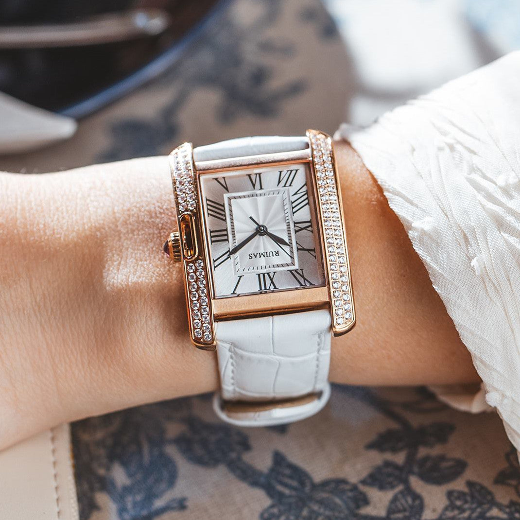 Montre RUIMAS Femme Automatique Cuir Saphir - MEGIR