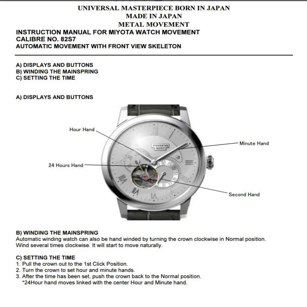 Montre NAKZEN Homme Automatique Miyota 82S7 - Saphir Acier - MEGIR
