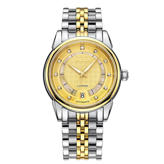 Montre NAKZEN Homme Automatique NH35 - Diamants Lumineux - MEGIR