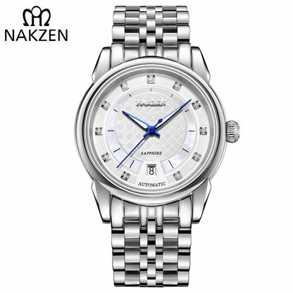 Montre NAKZEN Homme Automatique NH35 - Diamants Lumineux - MEGIR