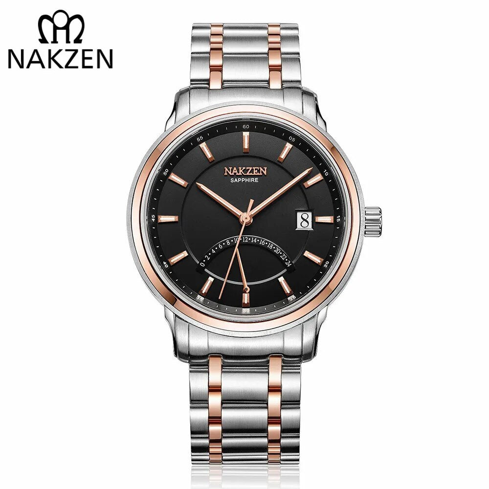 Montre NAKZEN Homme Chronographe Sport - Quartz Étanche - MEGIR