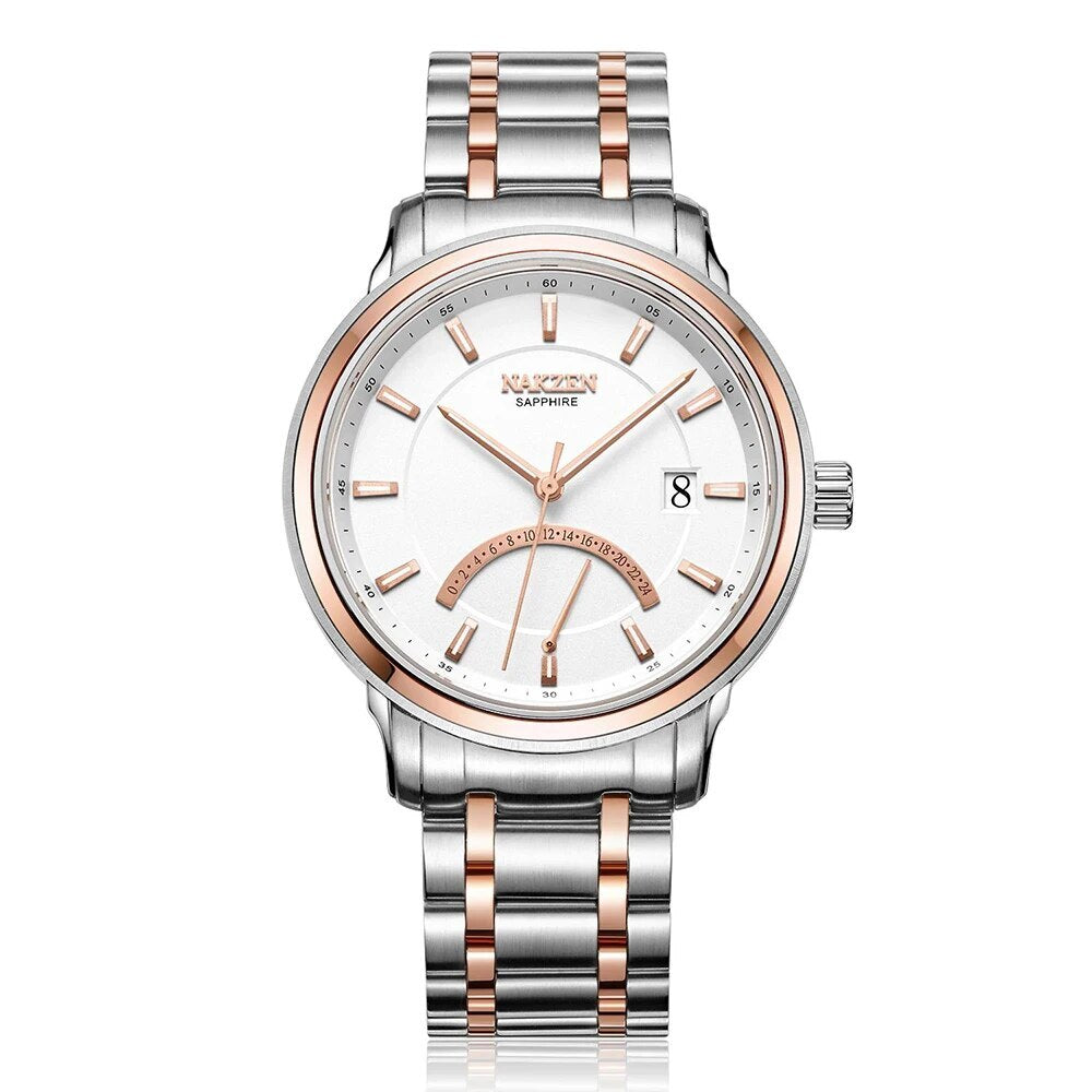 Montre NAKZEN Homme Chronographe Sport - Quartz Étanche - MEGIR