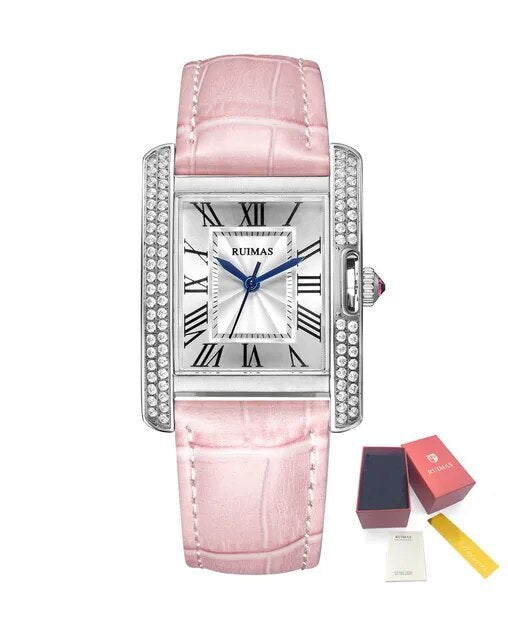 Montre RUIMAS Femme Automatique Cuir Saphir - MEGIR