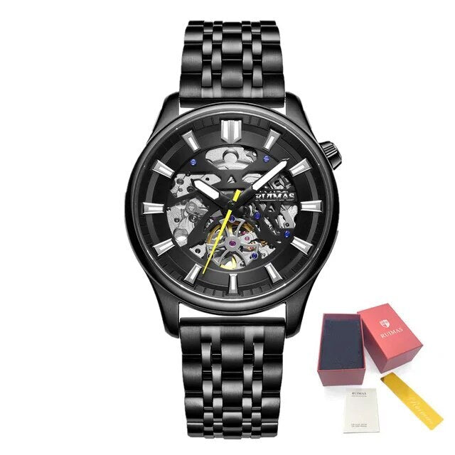 NAKZEN Montre Homme Miyota 82S7 - Saphir Acier - MEGIR