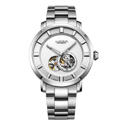 MEGIR Montre Homme Classique - Acier Inoxydable
