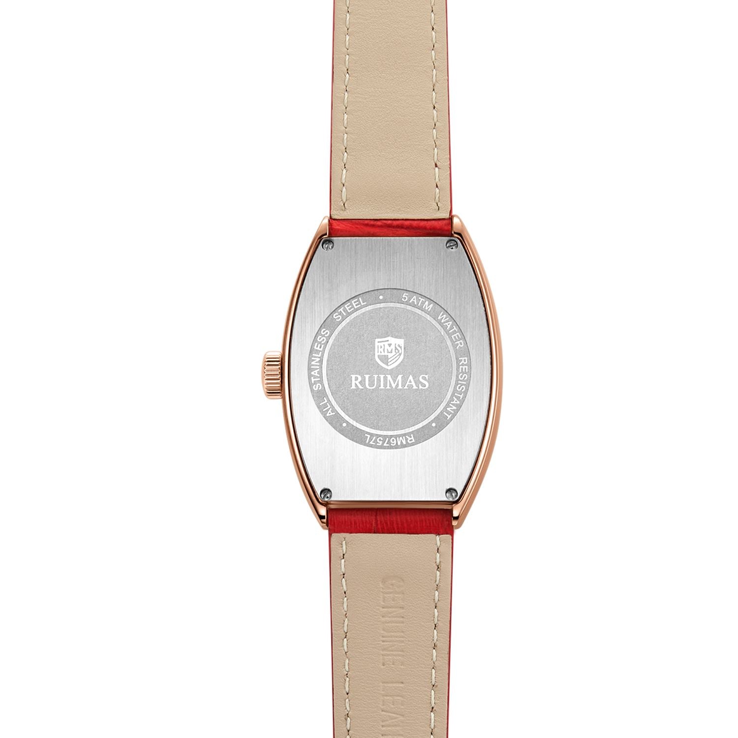 Montre RUIMAS Femme Diamants Automatique Cuir - MEGIR