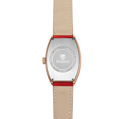 Montre RUIMAS Femme Diamants Automatique Cuir - MEGIR