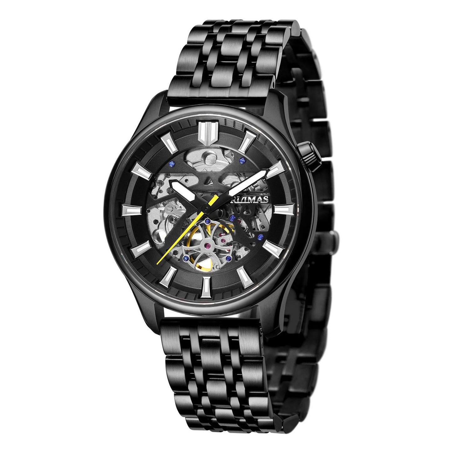 NAKZEN Montre Homme Miyota 82S7 - Saphir Acier - MEGIR