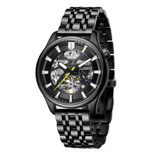 NAKZEN Montre Homme Miyota 82S7 - Saphir Acier - MEGIR
