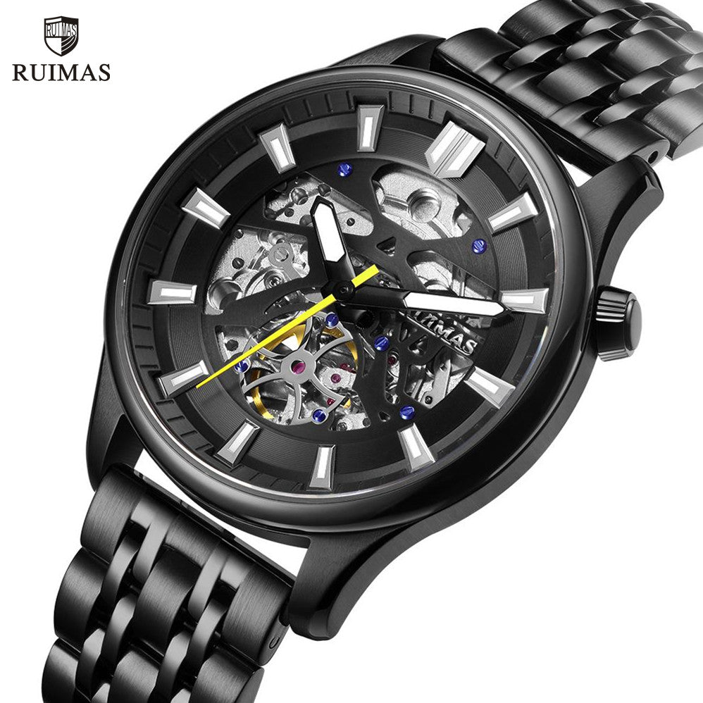 NAKZEN Montre Homme Miyota 82S7 - Saphir Acier - MEGIR