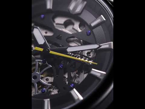 NAKZEN Montre Homme Miyota 82S7 - Saphir Acier - MEGIR