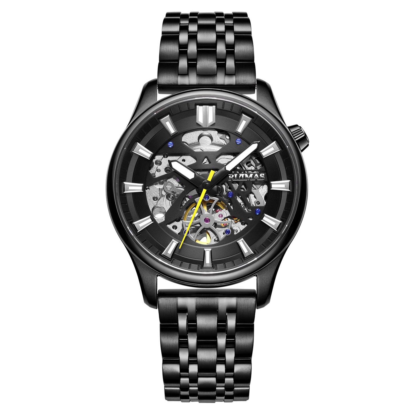 NAKZEN Montre Homme Miyota 82S7 - Saphir Acier - MEGIR