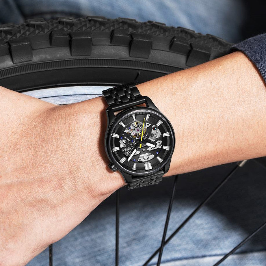 NAKZEN Montre Homme Miyota 82S7 - Saphir Acier - MEGIR